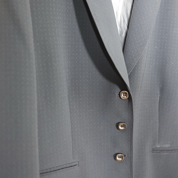 Tahari Arthur S Levine Womens Black Blazer Size 12 Classic 3 Button Workwear - Picture 3 of 9